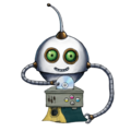 Unser Robot für Audio-Coverbilder