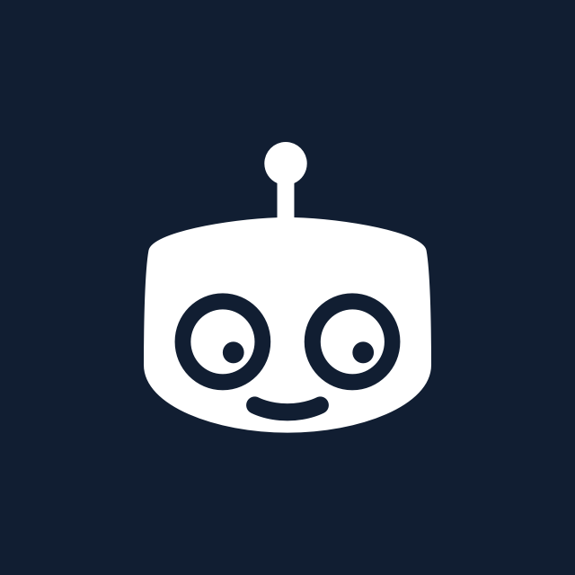 A robot face