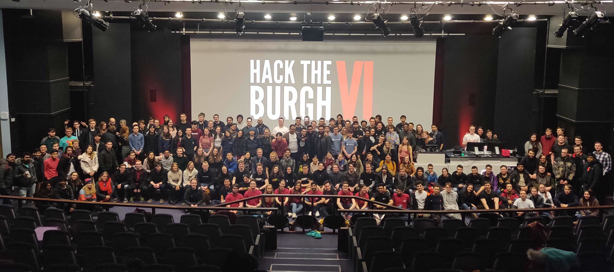 Hack the Burgh VI — group photo