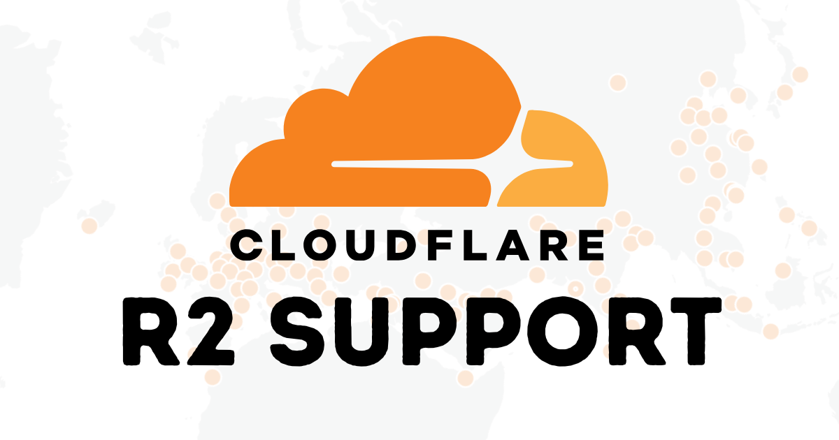 Adding support for Cloudflare R2