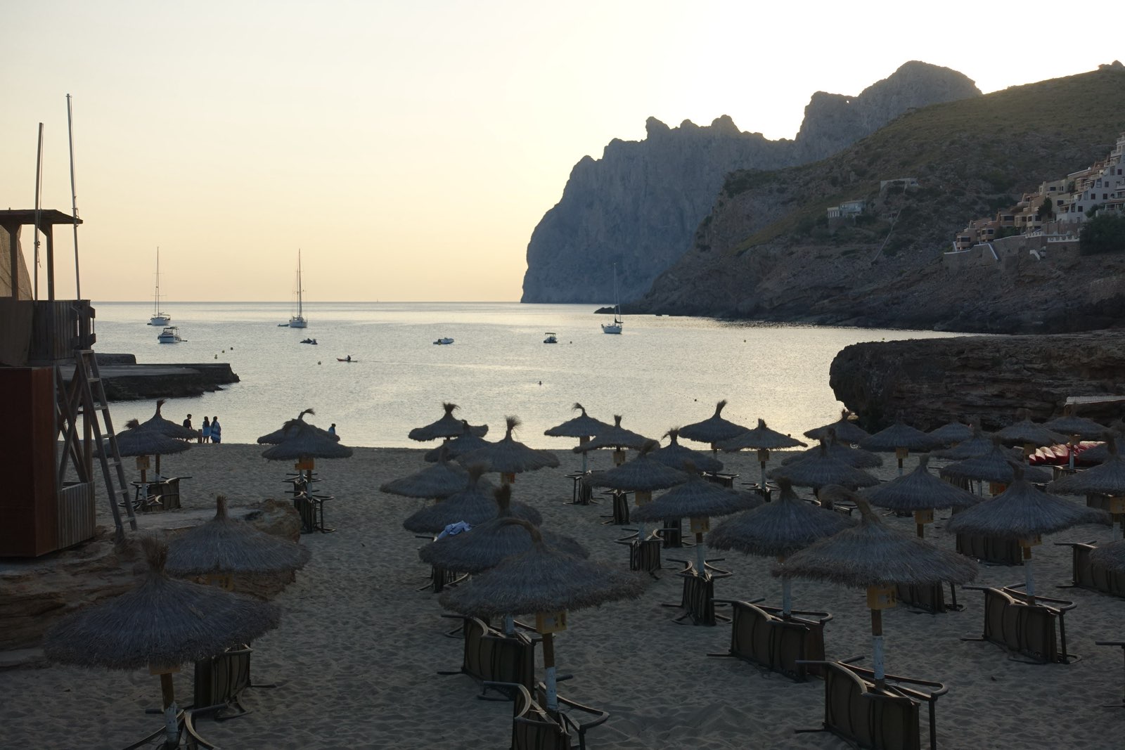 Early morning view of the bay