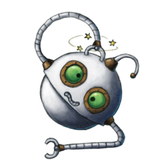 Dizzy robot