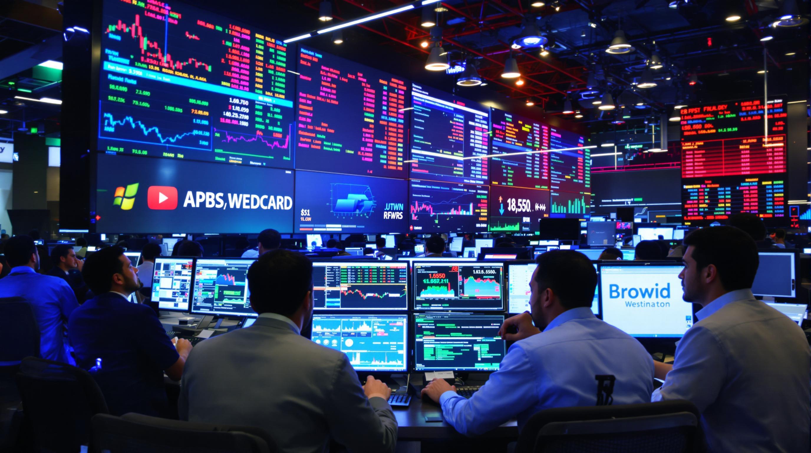 Financial services & fintech background