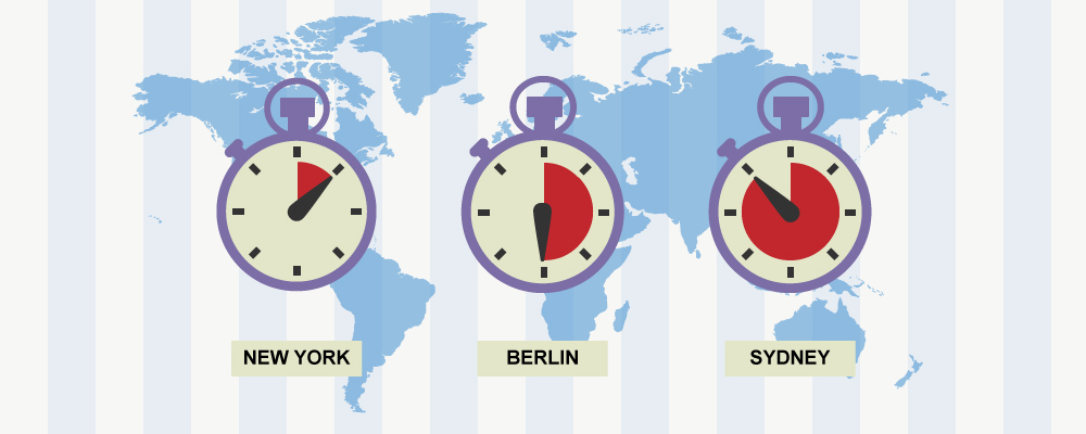 Every Time Zone - Calculate time zones without warping your brain