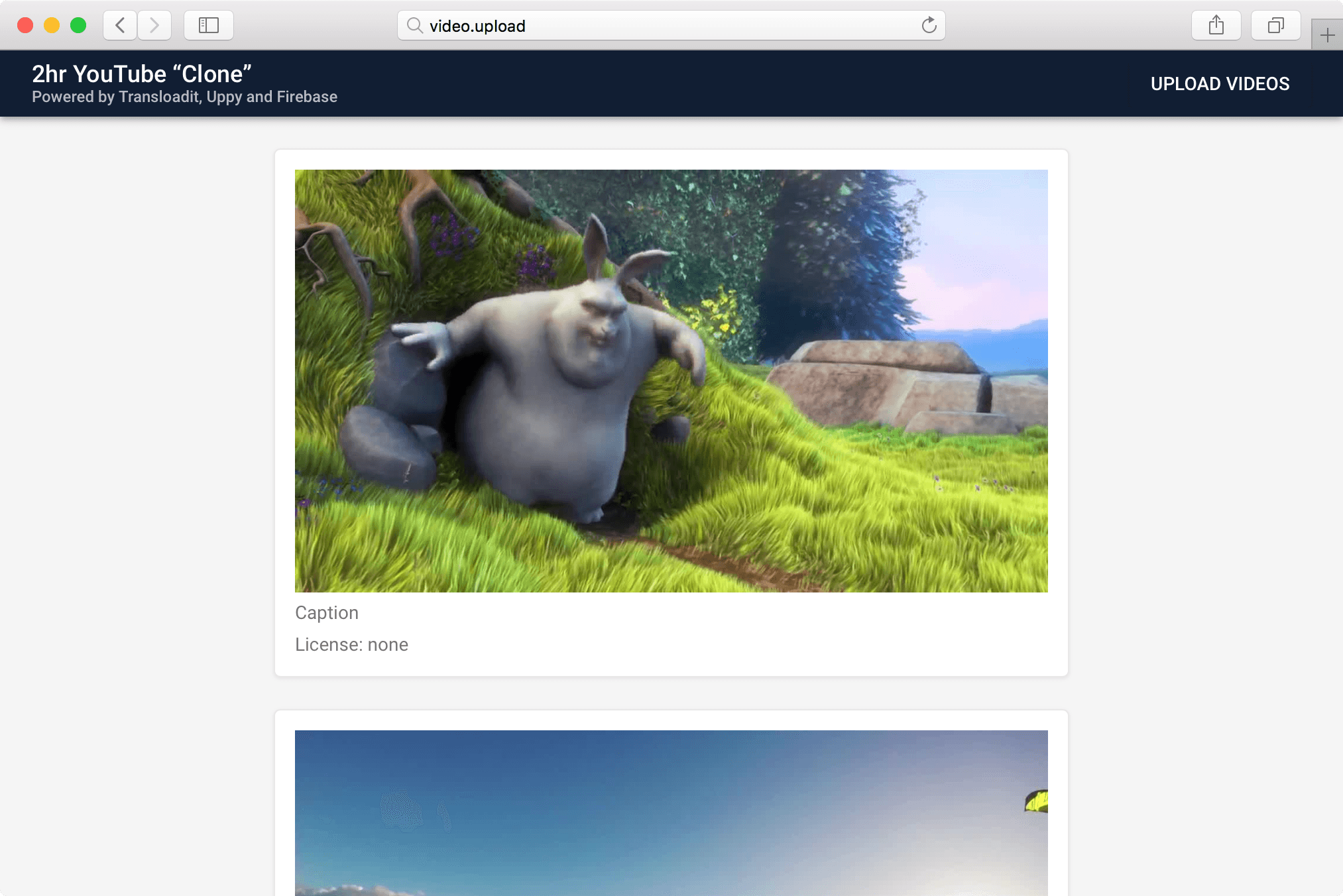 Build your own YouTube-like site with Uppy and Firebase