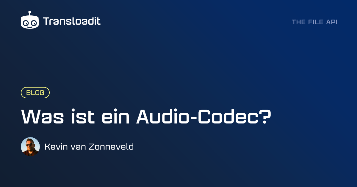 Was ist ein Audio-Codec?