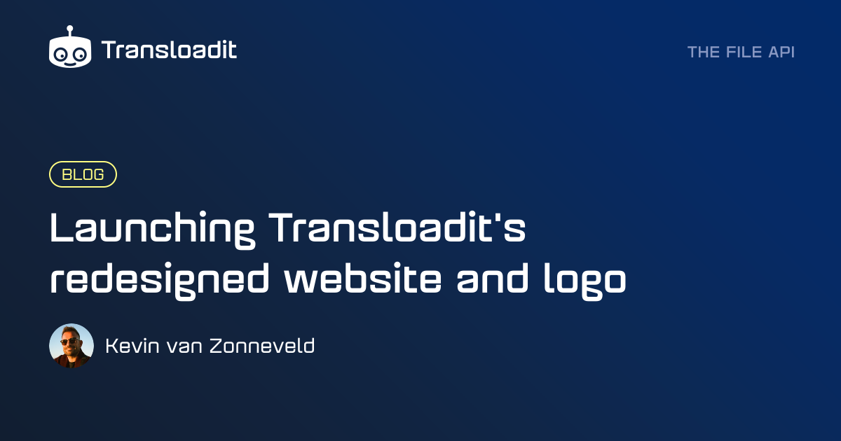 Launching Transloadit's redesigned website and logo | Transloadit